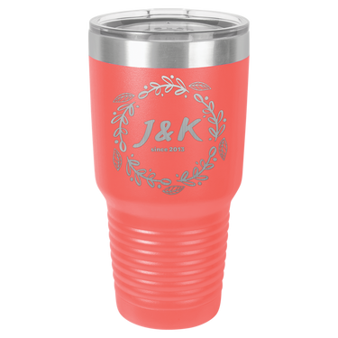 J & K Trendy Print Insulated Tumbler
